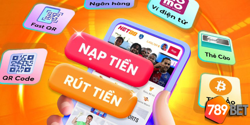 Rút tiền 789Bet: Các phương thức thanh toán phổ biến